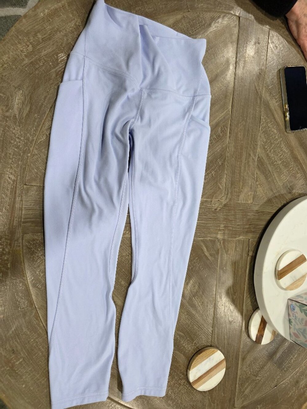 Lululemon Light Purple Leggings Sz 4
